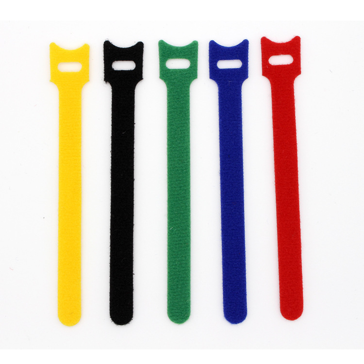 背靠背魔术贴扎带t型数据线收纳理线带，园林专用捆绑带自粘式