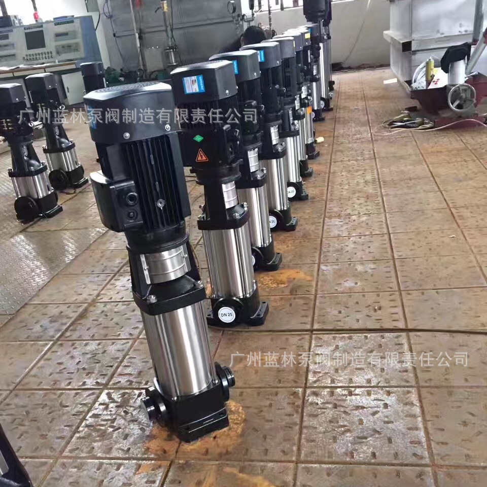 不锈钢立式多级泵 65CDLF32-60管道增压循环大流量高扬程泵
