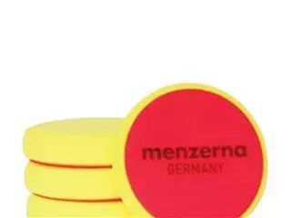 Liquid menzerna — Car wax - 6inch-yellow-plate