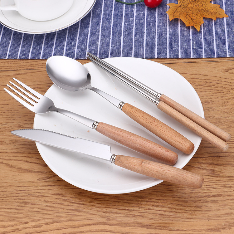 숟가락 젓가락 3 개 세트