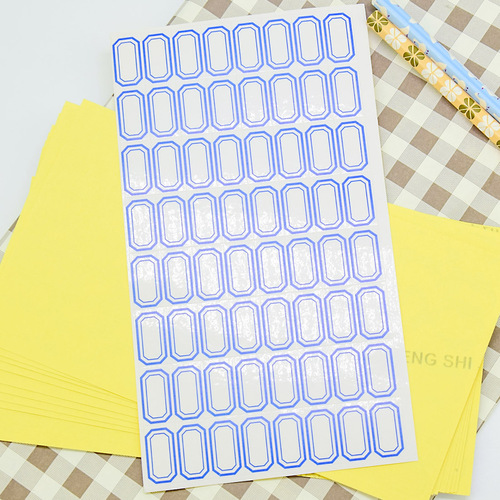 Handwritten self-adhesive label paper, small label, mouth-picking paper, price sticker, self-adhesive sticker classification