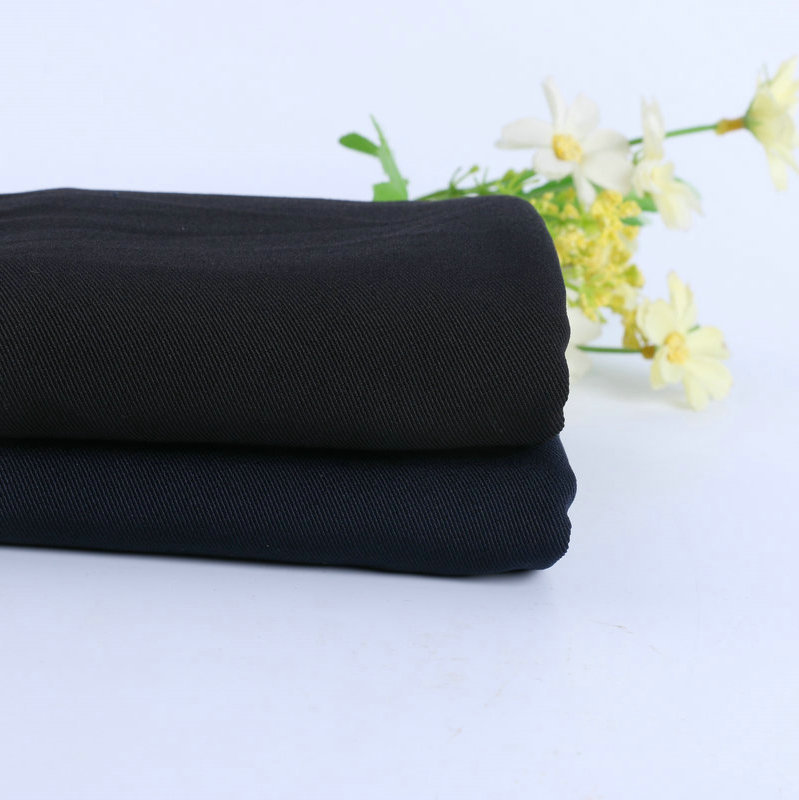 服装服饰250D1/3斜长丝四面弹布料 涤纶耐脏职业装四面弹面料成批
