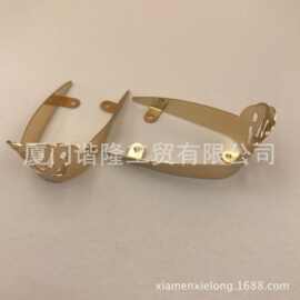 工厂新款金属鞋后跟套 五金冲件鞋扣 金属鞋头 鞋跟套装饰扣