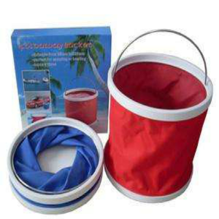 Wholesale Oxford Cloth Folding Bucket Outdoor Car Wash Tools Fishing Bucket Cleaning Folding Bucket Car Wash Supplies Fishing