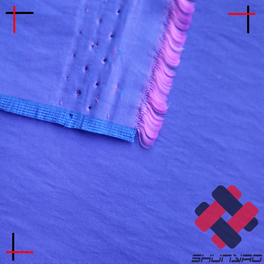 舜尧 微皱锦涤平纹交织面料 双色变色龙布料