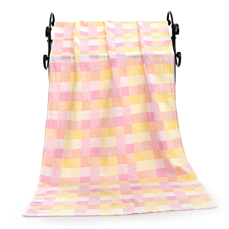 Cotton soft children's summer beach bath towel, cloak for swimming, sun protection