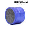 Cross -border aluminum alloy smoke fourth -layer 63mm sunroof glittering cigarette fume crusher 630B