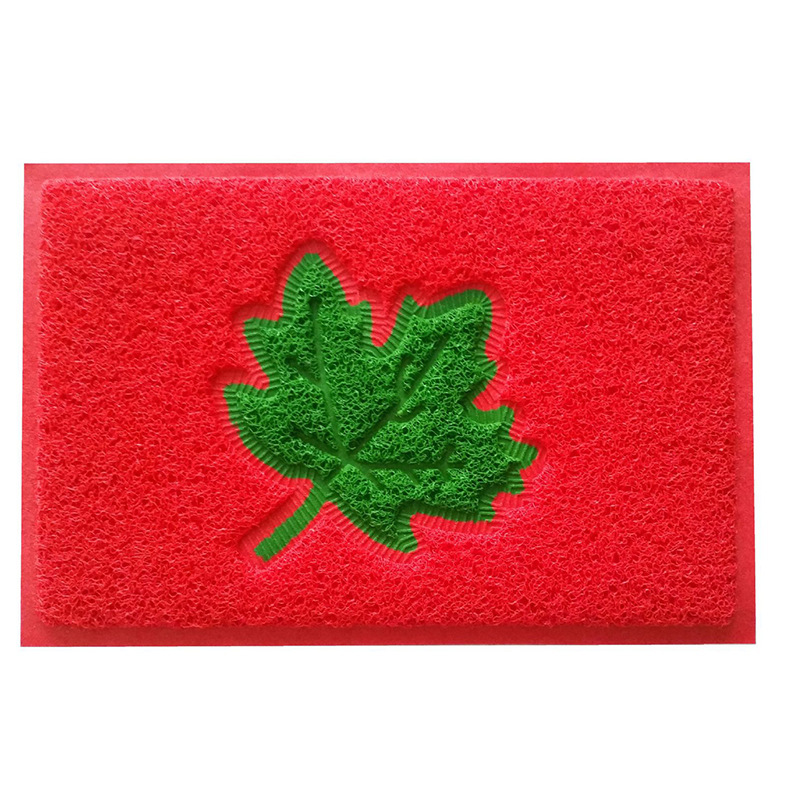 Factory wholesale pvc parquet combination carpet mat home homemade plastic foot mat opening mat home mat