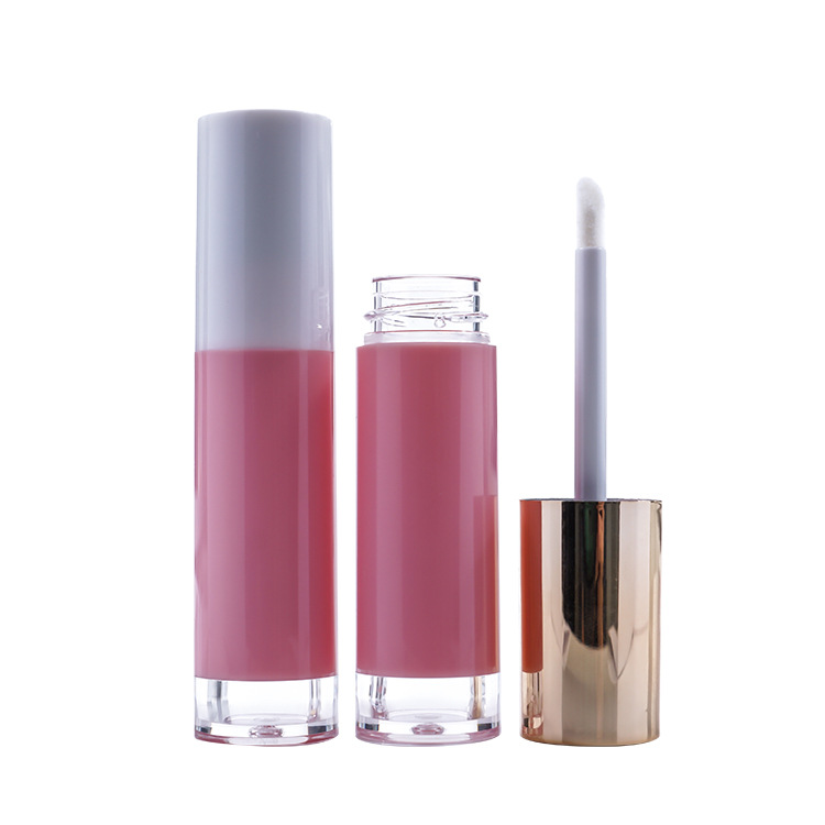 立亿信唇彩管包材圆柱形唇膏管包材 化妆品彩妆塑料包材