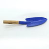 Source manufacturer wooden shovel home garden potted wood handle iron shovel shovel small iron shovel garden 锹 wholesale