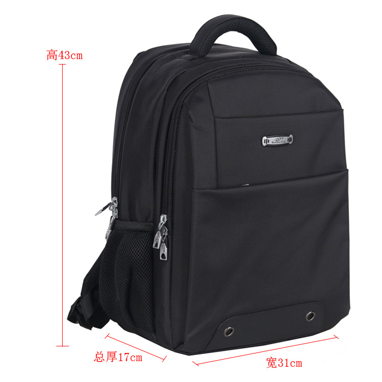 비즈니스 배낭 3 차원 모양의 두꺼운 방수 옥스포드 천 여행 가방 멀티 레이어 SCHOOLBAG 대용량 배낭 비즈니스