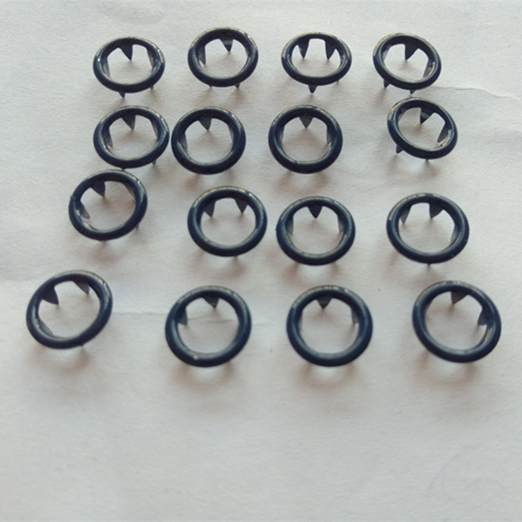 厂家跨境现货 五爪扣子纯铜空心彩色儿童纽扣婴儿五抓扣批发现货