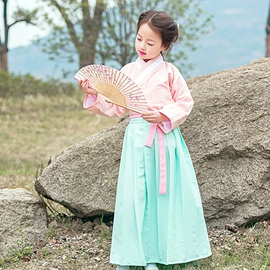 童汉服;舞台/表演服;童民族服装
