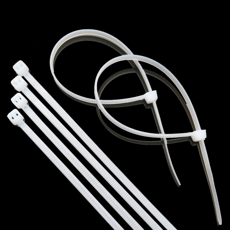 Auto-bloqueo de la atadura de cables de nylon hebilla de cinturón de plástico accesorios de juguete tecnología modelo de material de comercio exterior AliExpress hebilla de cable