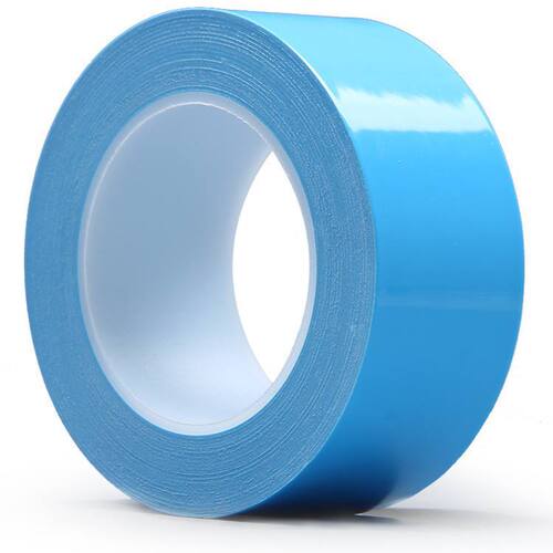 Cross-border thermal conduction double-sided tape high-temperature insulation blue film fiberglass thermal conductive tape LED panel light fixing heat dissipation tape