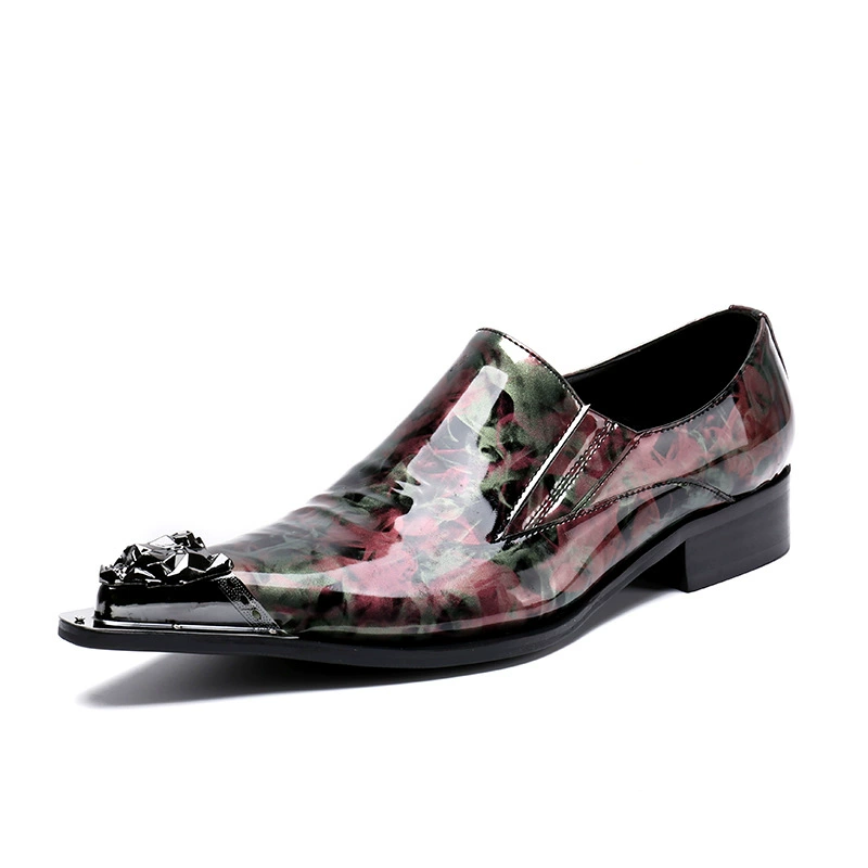 Индивидуальные деловые повседневные мужские кожаные туфли для внешней торговли с острым носком мужские туфли без шнуровки, ленивые кожаные туфли без шнуровки, мужская обувь из натуральной кожи Jin Shang, модная