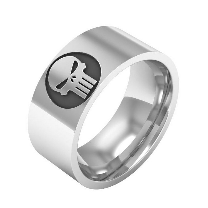 European and American jewelry outer internal arc rod punished person…