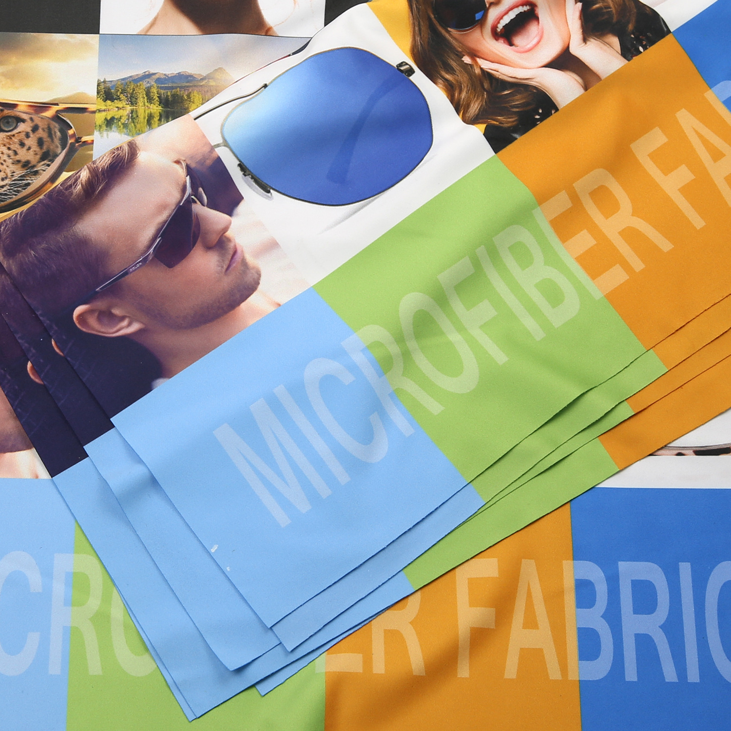 热转印眼镜布做定 批发珠宝首饰擦拭布 手表乐器清洁布 印花镜布