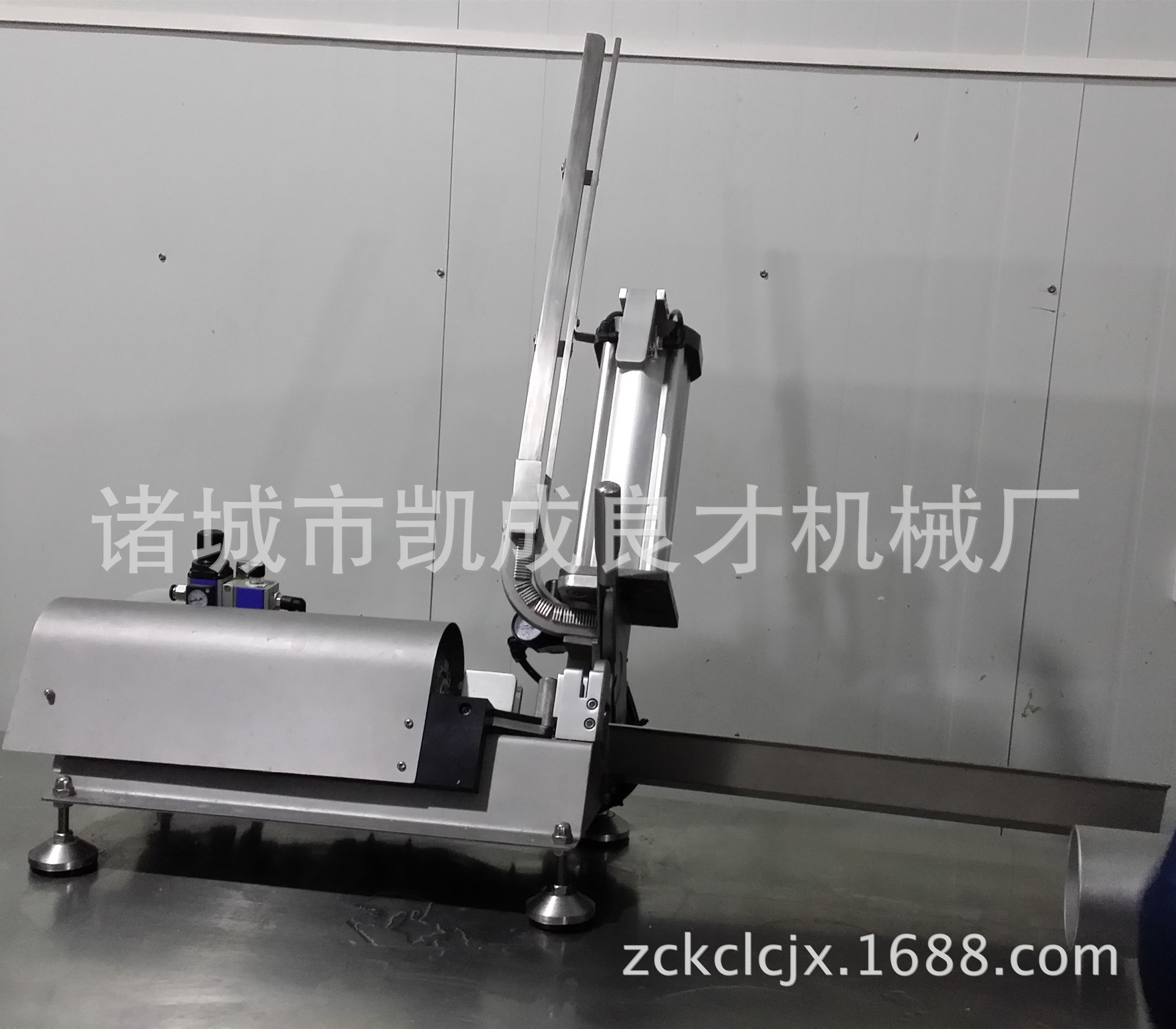 填充气动打卡一起机 肉类封口机 打卡机价格肉制品加工设备3548是