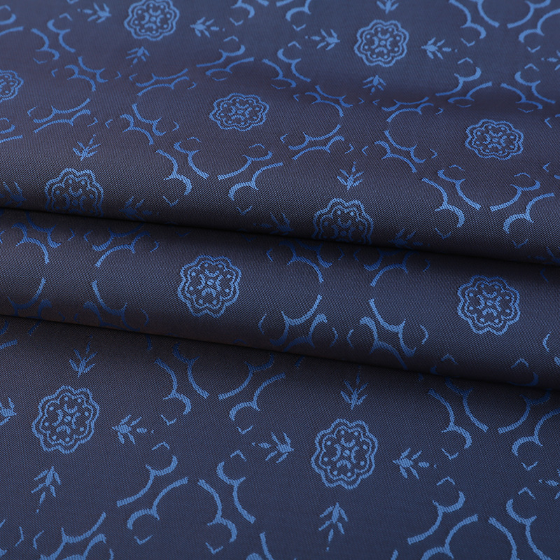 大提花 阳离子羽毛花 电子大提花  双色提花里布 西服里料