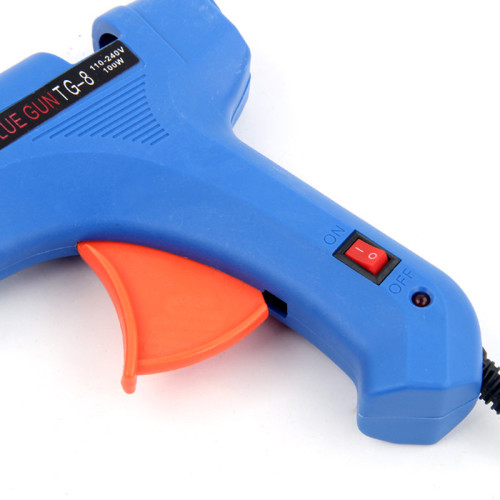 Heated glue gun 100W temperature adjustable manual household glass hot melt glue stick 7-11mm glue gun