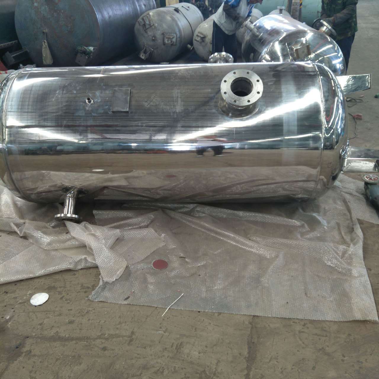 储气罐20立方不锈钢氧气储罐压力容器制造厂家二氧化碳缓冲罐仓泵