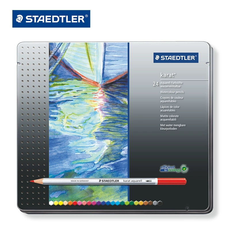 Оптовый германский STAEDTLER Schidlou 125M24 цветной карандаш для водорастворимого цвета профессиональный