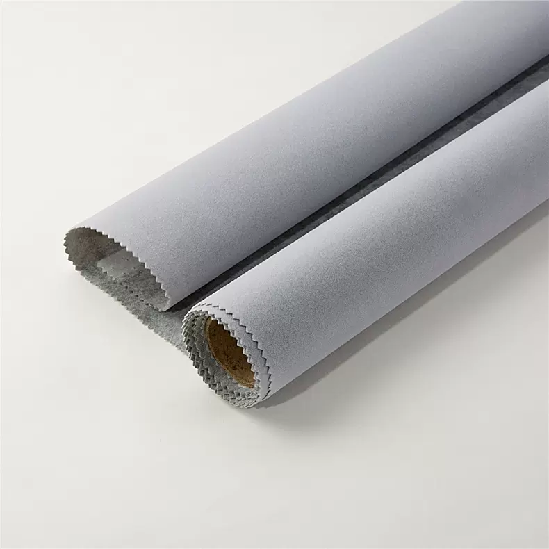 哇噢灰色水刺底长毛绒植绒布礼盒首饰盒包装EVA海棉内衬自粘绒布