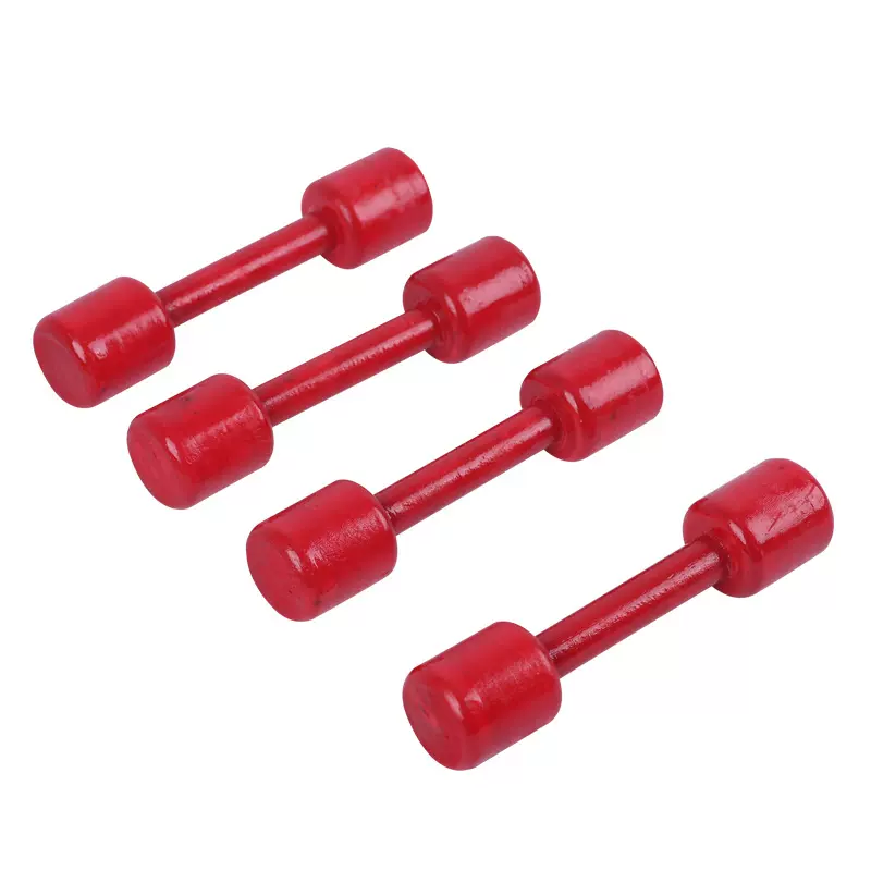 木哑铃幼儿哑铃 木制哑铃 碰碰有声哑铃 早操用品儿童健身