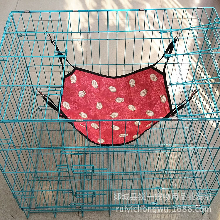 Котята висячий гамак (flax) 40×50 см, проветриваемое место для клетки для кошек/мелких животных с крючками