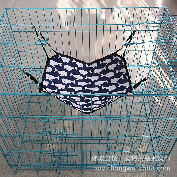 Котята висячий гамак (flax) 40×50 см, проветриваемое место для клетки для кошек/мелких животных с крючками