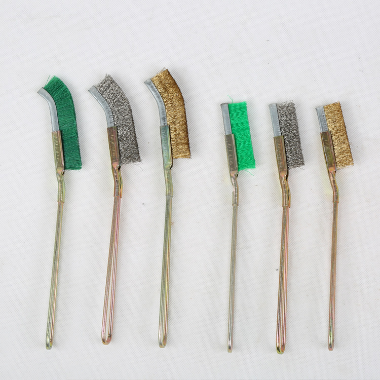 迷你清洁除锈工业钢丝刷 牙刷不锈钢丝除锈手工刷子迷你钢刷