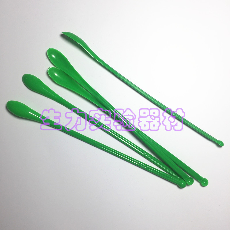 塑料药勺 20cm双头 实验小药勺 塑料勺子 200mm 塑料药匙