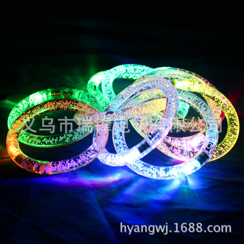 Factory Direct Selling Bubble Board LED Lighting Bracelet Night…