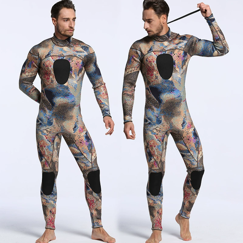 Shop Spirite 3 мм водолазка одежда CAMO сохраняет тепло и холод камуфляж дайвинг водная спортивная одежда