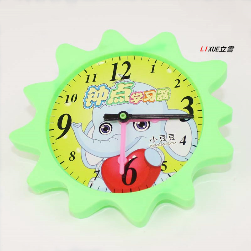 Reloj de aprendizaje para niños - Enseña a leer la hora - Para educación temprana y primaria - Modelo de reloj con esfera didáctica