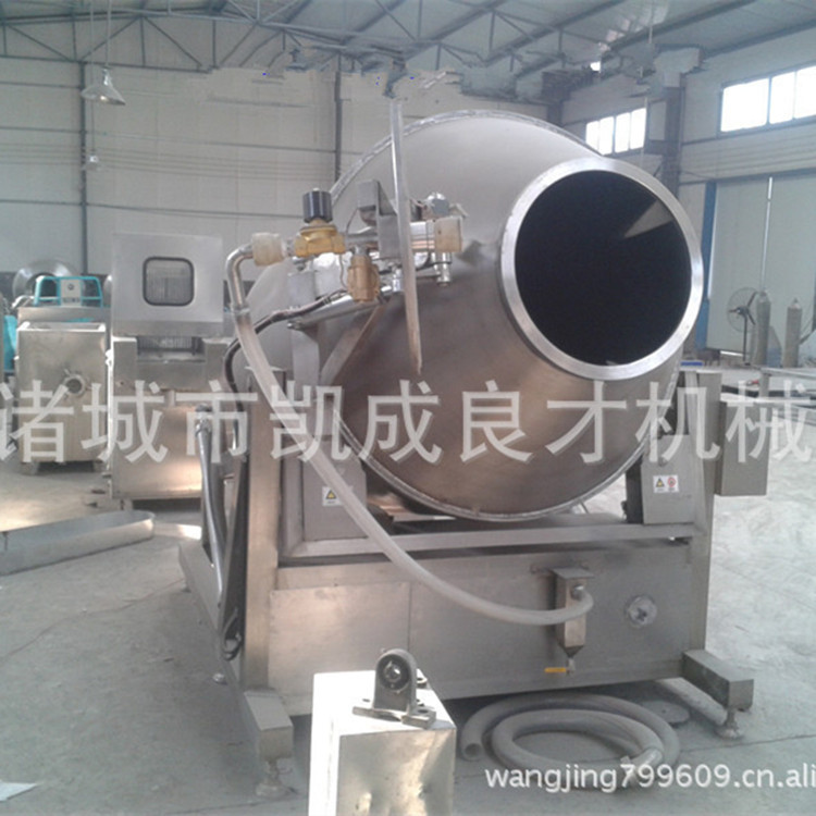 供应肉类加工设备|诸城良才GR-1500L真空滚揉机、滚揉机滚肉机