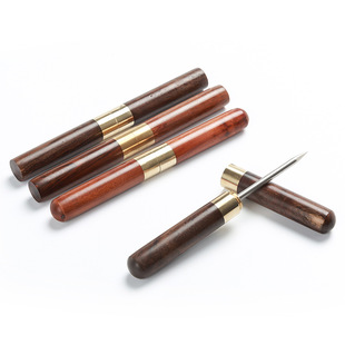 Factory wholesale Pu'er tea knife solid wood tea needle pry tea special tools rosewood ebony tea tray tea ceremony accessories