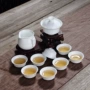 陶瓷功夫高白瓷茶海