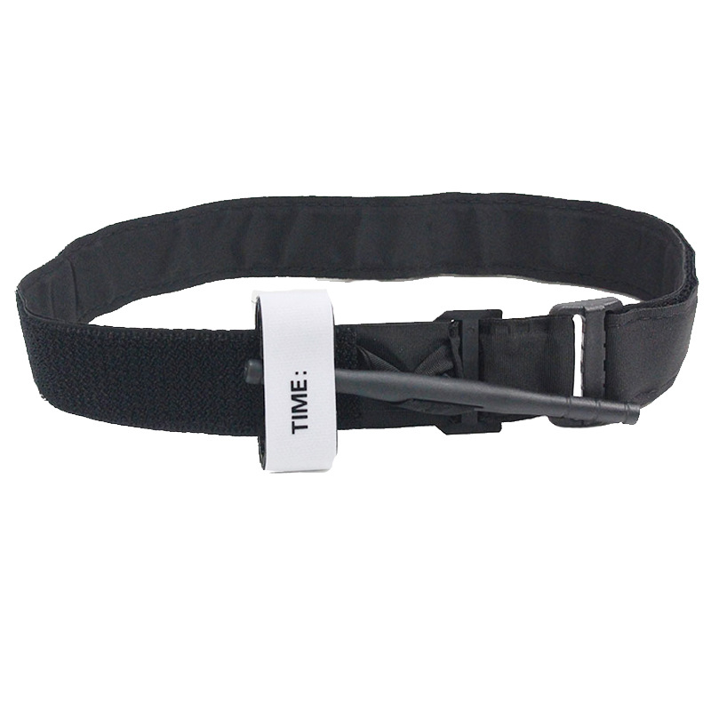 旋压式单手操作止血带 战术救生 动脉急救止血带 作战医疗救生