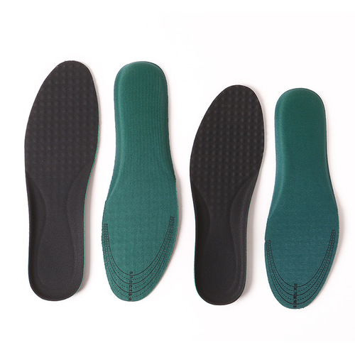 Imitation leather men's leather insoles Doudou insoles adult men's imitation leather military training breathable and comfortable business insoles