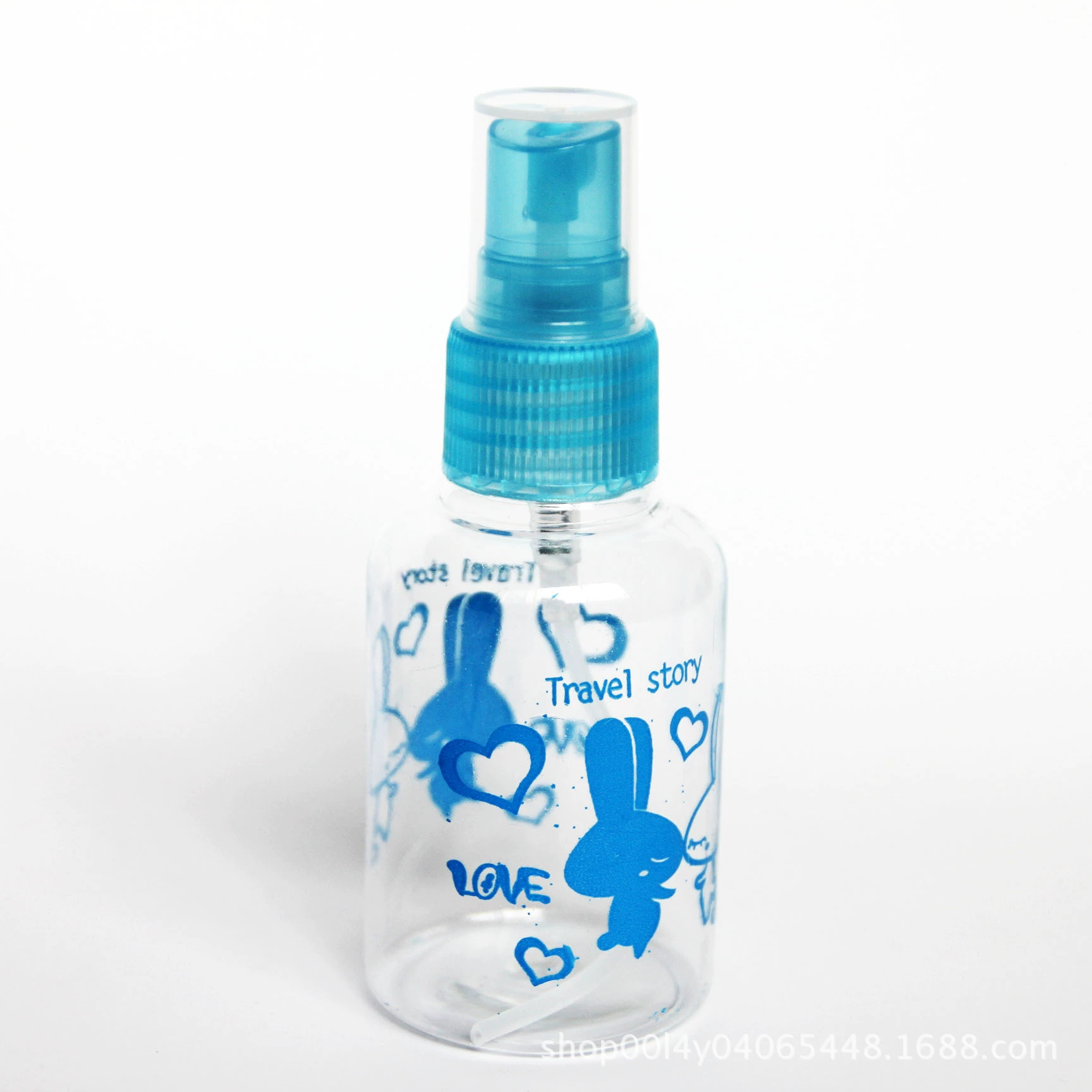 Makeup fixer, transparent sprayer, antibacterial container, 50 ml, wholesale
