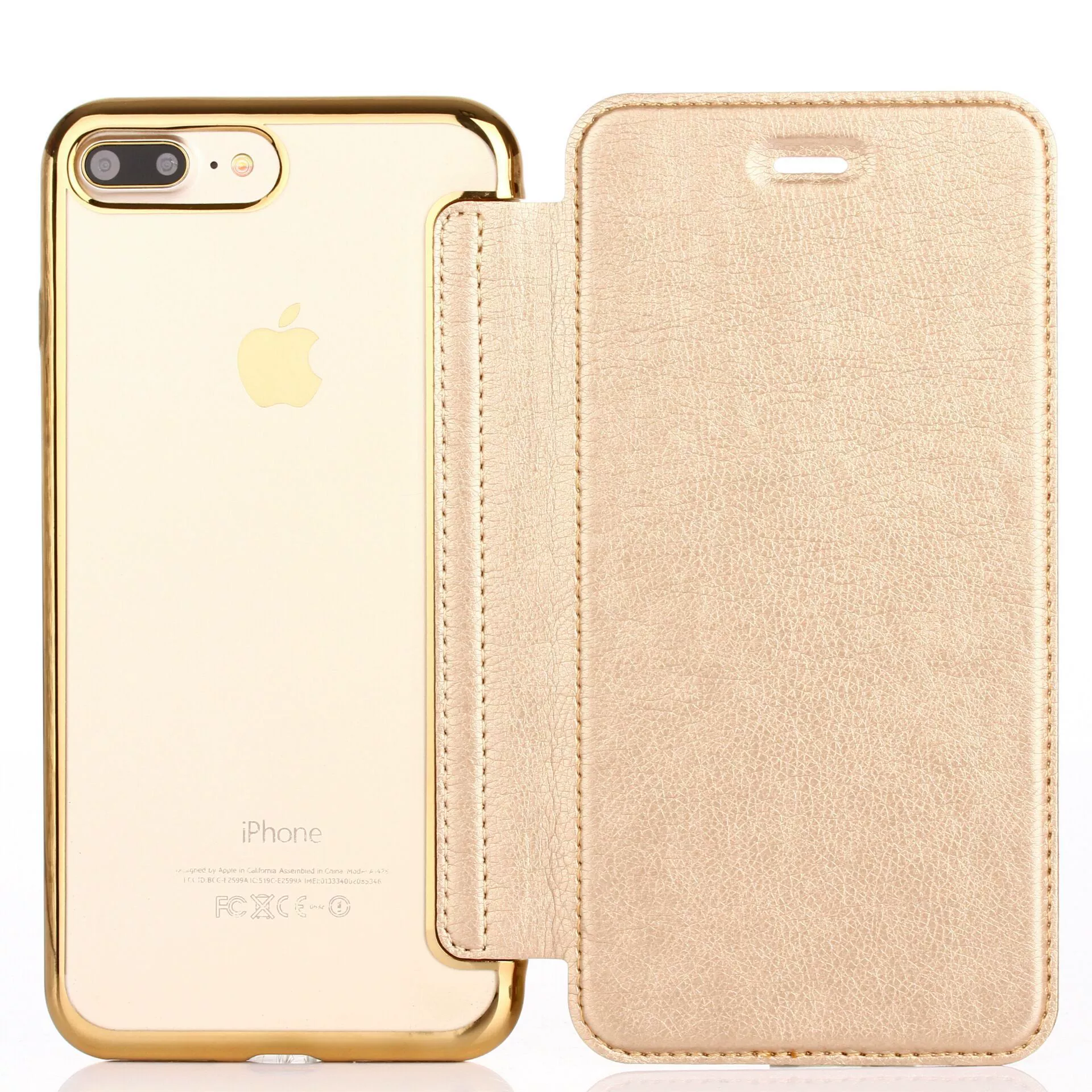 Apple, compatible folding mobile phone, iPhone 14, transparent protective case, phone case, iphone