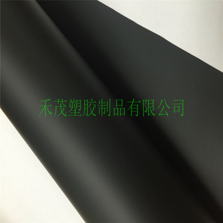 TPU夹网布 黑色 箱包料 防水 耐磨 厂家直销 阻燃