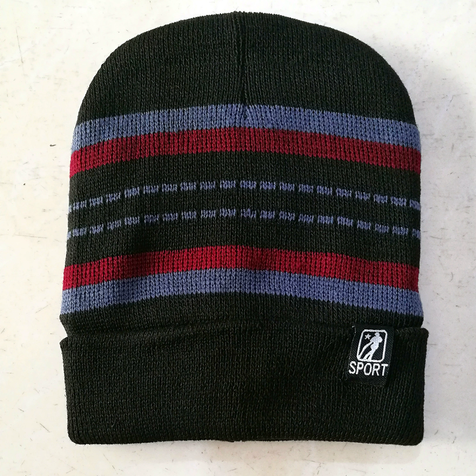 Woolen keep warm winter knitted hat, wholesale, for middle age