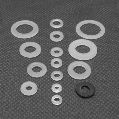 M4 8-4*1MM 塑胶绝缘介子 尼龙平垫片垫圈 同心圆平介子 尼龙垫片