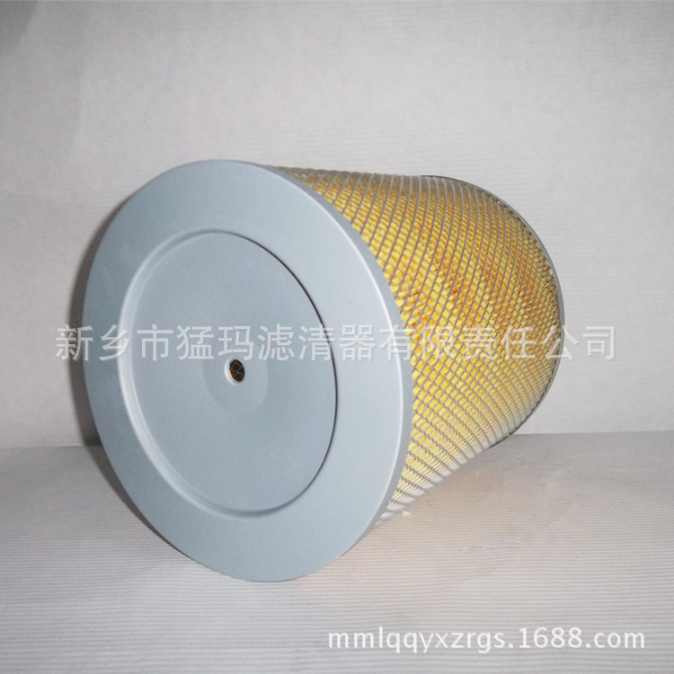 现货供应 螺杆空压机滤芯配件空滤芯 23458-4 铁单通空气滤芯