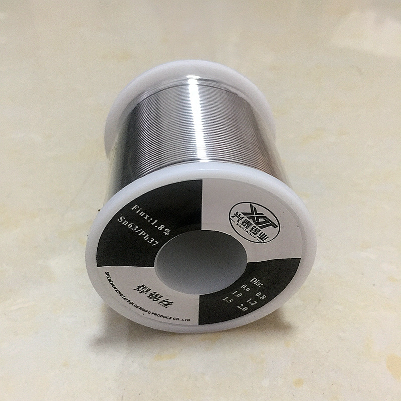 兴泰锡业厂家直销有铅锡丝0.8mm有铅锡线焊锡丝松香芯药芯助焊