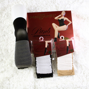 Dream Rhyme 2062 Spring and Autumn Short Silk Stockings Ladies Velvet Medium Thick Sole Non-slip Short Tube Stockings Anti-hook Silk 10 Pair