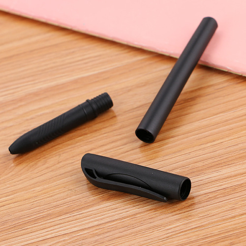 Gel pen empty pen barrel disappeared pen empty pen shell three-piece set business signature gel pen empty barrel accessories manufacturer wholesale